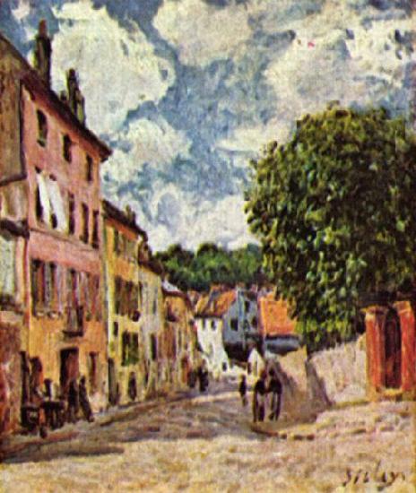 Alfred Sisley Strabe in Moret-Sur-Loing